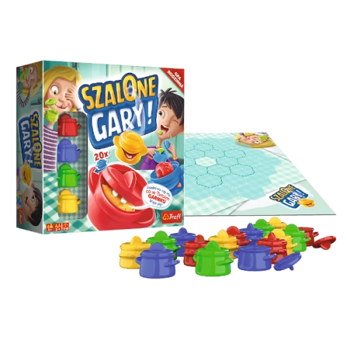 Gra Rodzinna Szalone Gary Trefl 7670